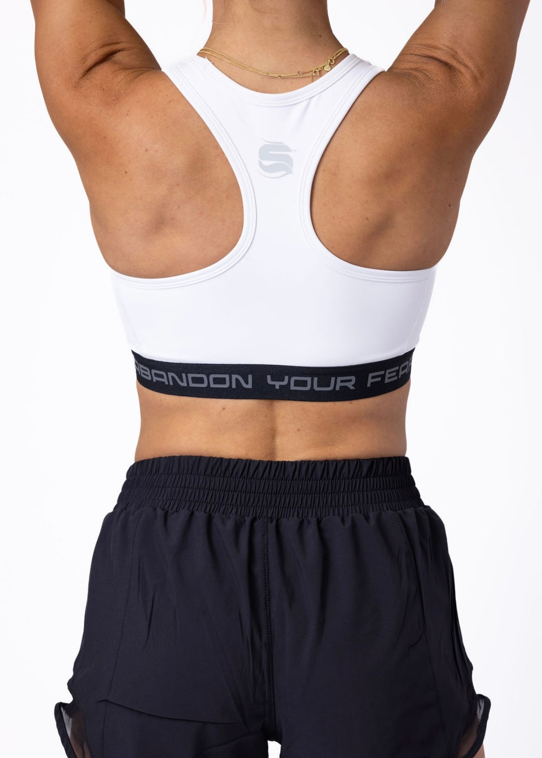 Women’s White Sports Bra