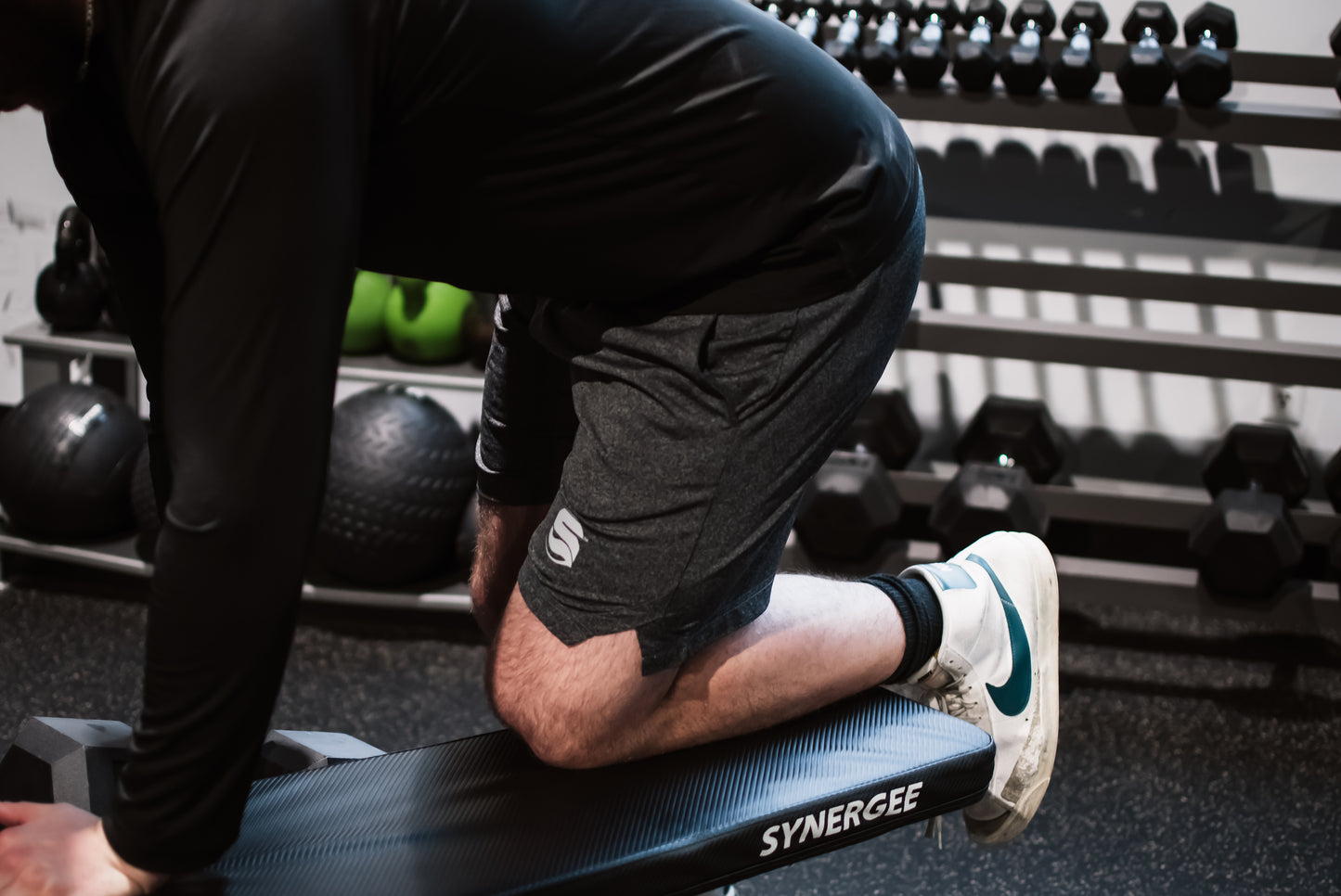 Men's Gray Workout Shorts