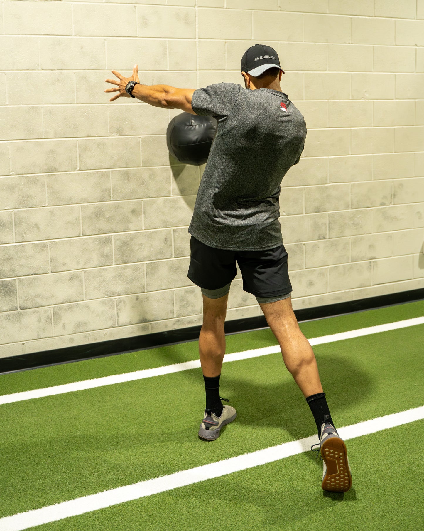 Men's Black Workout Shorts