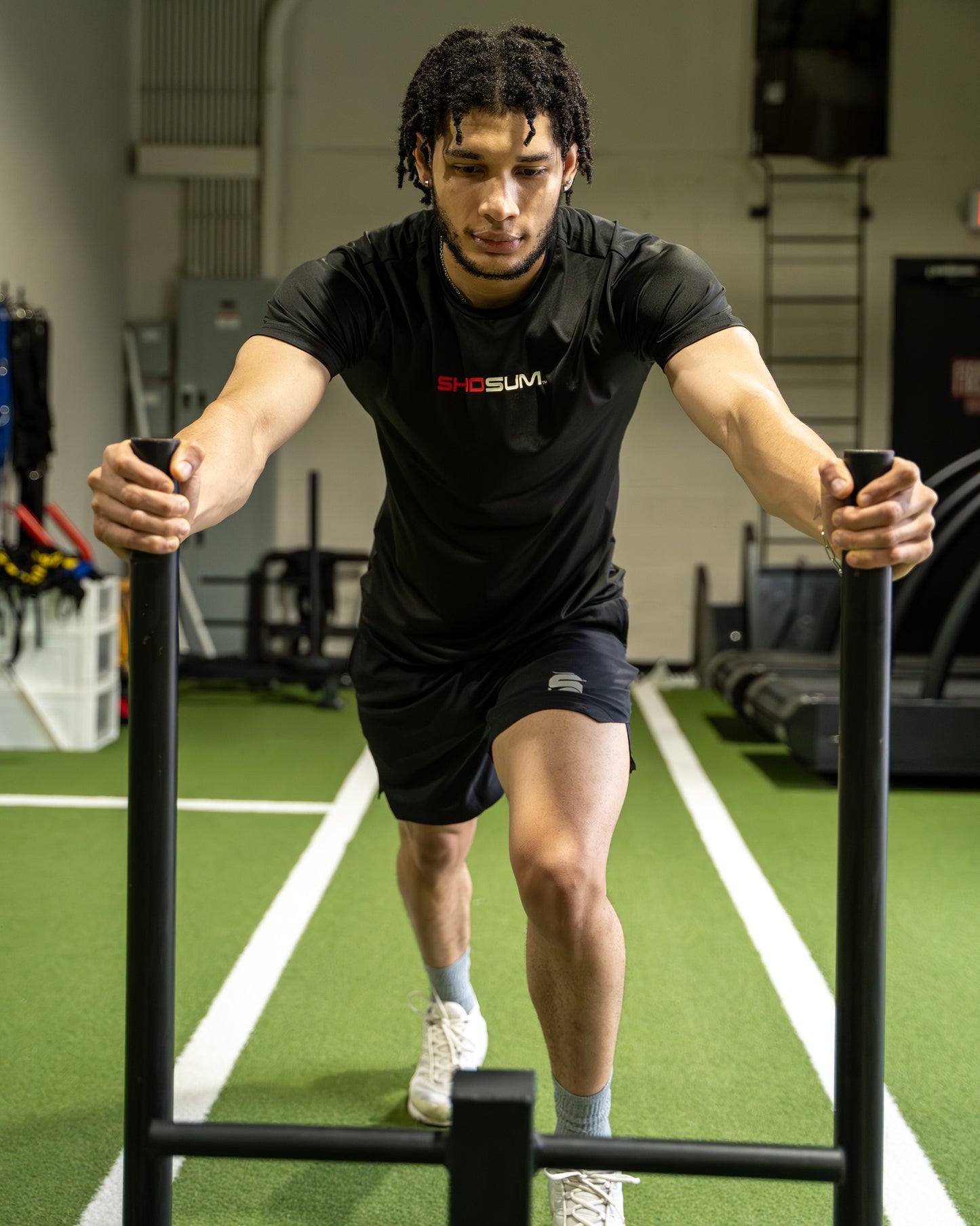 Men's Black Workout Shorts