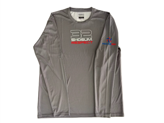 32 Collection Long-Sleeve T-Shirt (Gray)