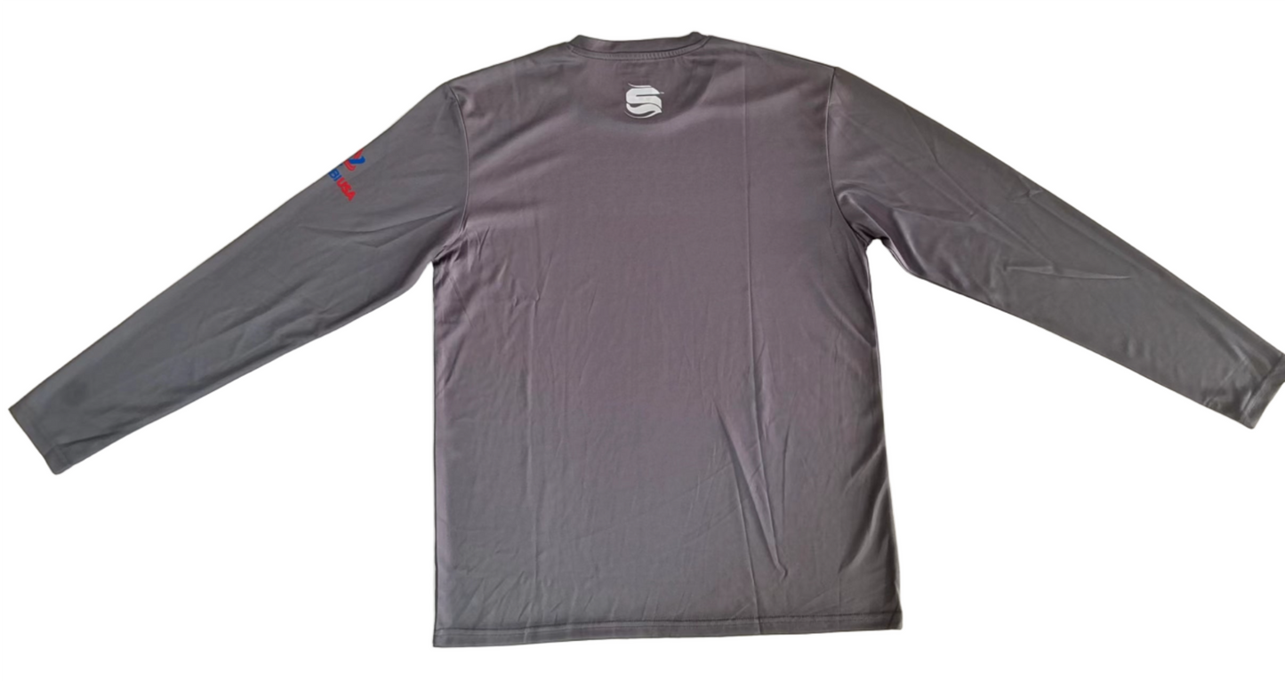 32 Collection Long-Sleeve T-Shirt (Gray)