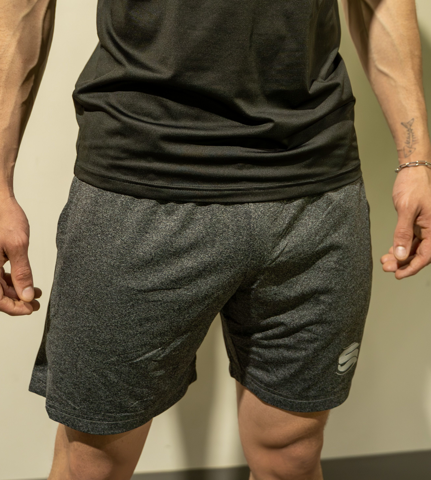 Men's Gray Workout Shorts